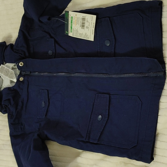 Gerber Navy Blue Hooded Two Packets coat - Picture 7 of 8